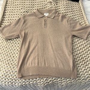 Pull&Bear Knitted Polo Shirt